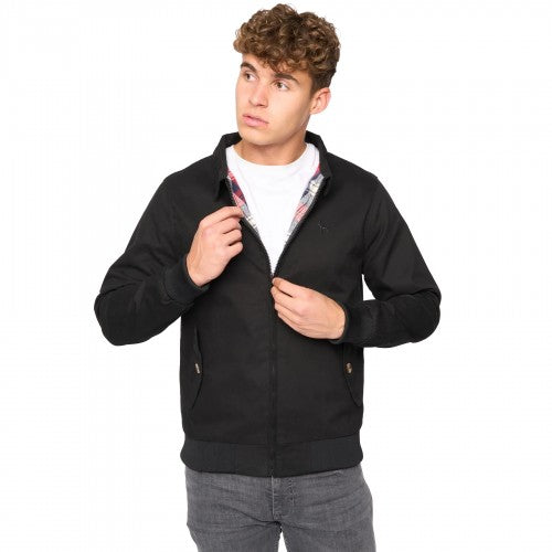 Front - Bewley & Ritch Mens Dartmoore Twill Harrington Jacket