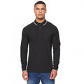 Front - Duck and Cover Mens Roxberry Long-Sleeved Polo Shirt
