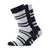 Front - Farah Mens Falton Striped Socks (Pack of 3)