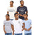 Front - Crosshatch Mens Collegetheme Assorted Designs T-Shirt (Pack of 5)