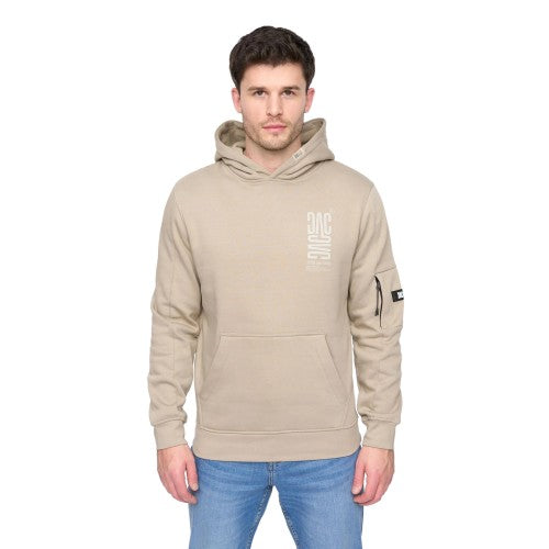 Front - Duck and Cover Mens Tremake Hoodie