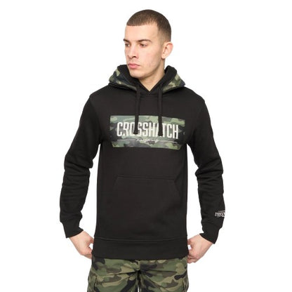 Front - Crosshatch Mens Camtort Hoodie