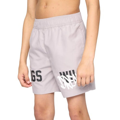 Front - Kings Will Dream Boys Tagged Swim Shorts