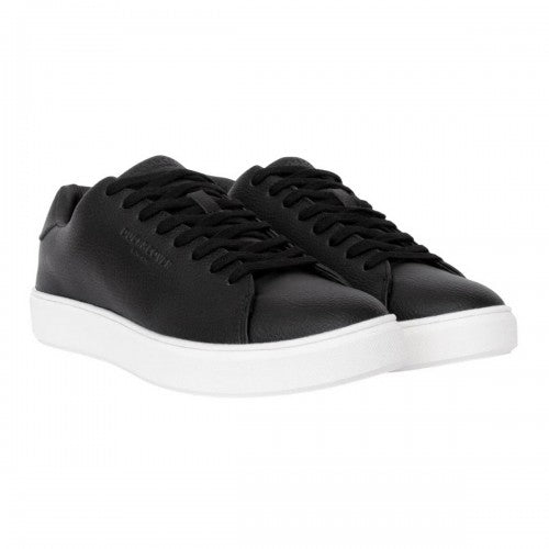 Front - Duck and Cover Mens Kremes Leather-Look PU Trainers