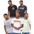Front - Crosshatch Mens Logotime T-Shirt (Pack of 5)