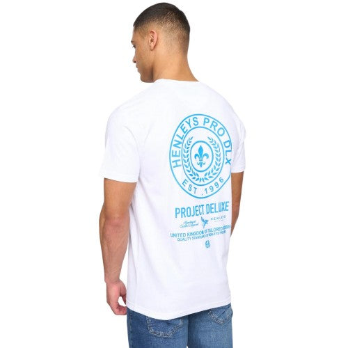 Front - Henleys Mens Henstamp Cotton T-Shirt