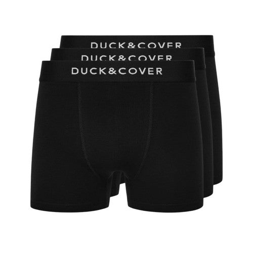 Front - Duck and Cover Mens Sagnet Boxer Shorts (Pack of 3)