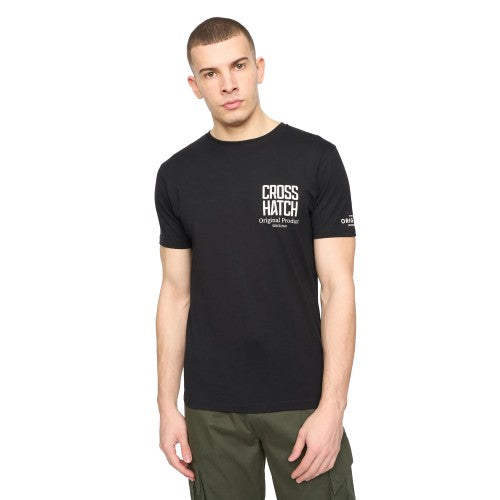Front - Crosshatch Mens Hoogan T-Shirt