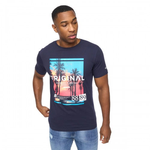 Front - Crosshatch Mens Summevibe T-Shirt
