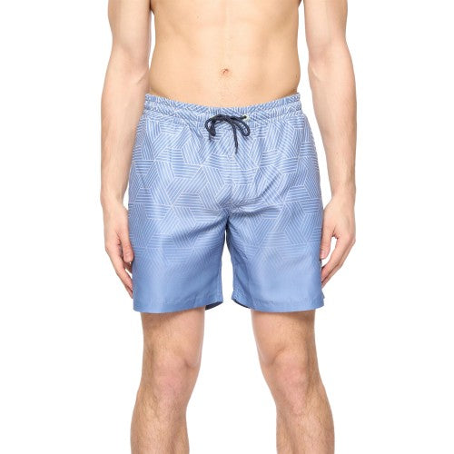 Front - Crosshatch Mens Layotta Swim Shorts