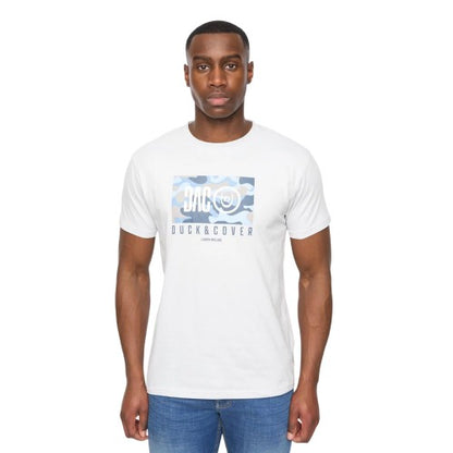 Front - Duck and Cover Mens Chamchee T-Shirt