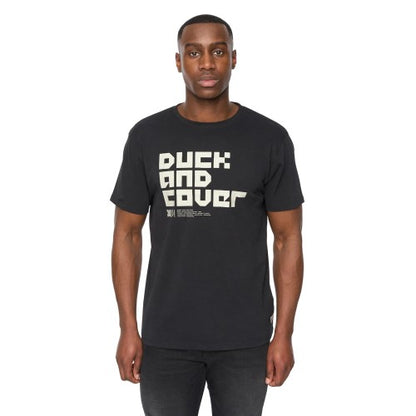 Front - Duck and Cover Mens Bloxx T-Shirt