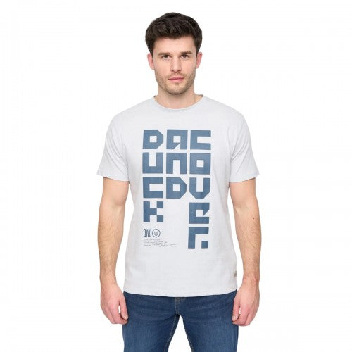 Front - Duck and Cover Mens Squarelarge T-Shirt