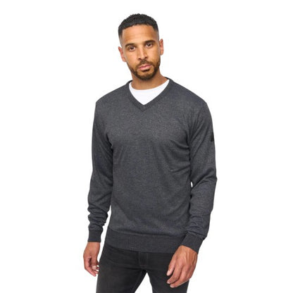 Front - Bewley & Ritch Mens Tinworth V Neck Jumper