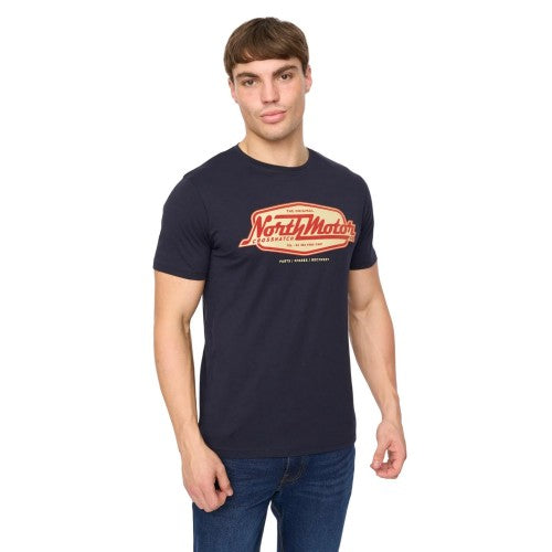 Front - Crosshatch Mens Hellmere T-Shirt