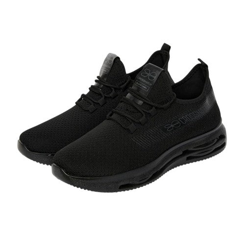 Front - Crosshatch Mens Matfen Flyknit Trainers