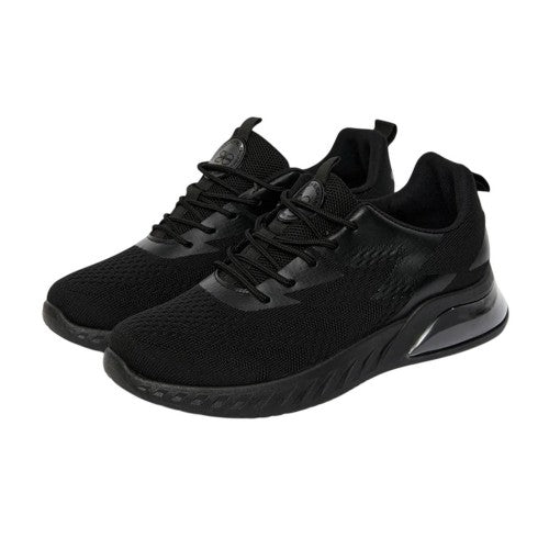 Front - Crosshatch Mens Earsdon Flyknit Trainers
