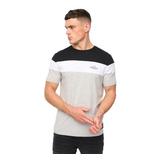 Front - Crosshatch Mens Pattermay T-Shirt