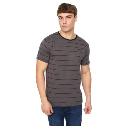 Front - Crosshatch Mens Hemtowns T-Shirt