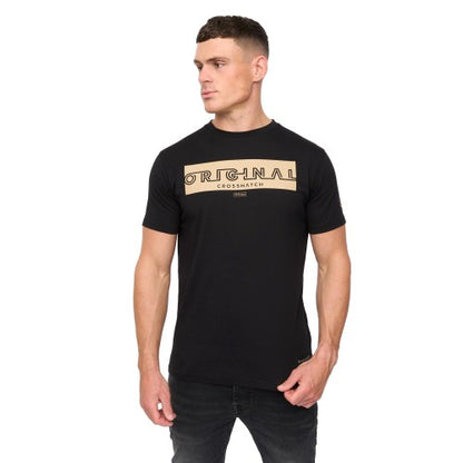 Front - Crosshatch Mens Kratmoss T-Shirt