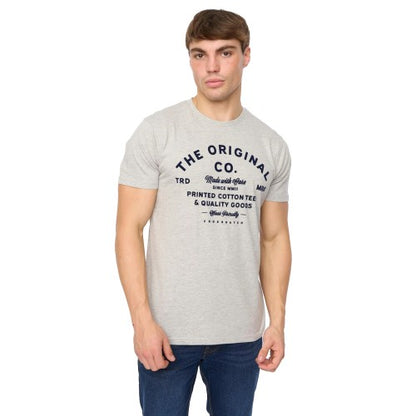 Front - Crosshatch Mens Shoptown T-Shirt