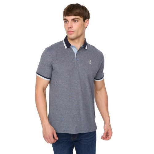 Front - Crosshatch Mens Mettormoore Polo Shirt