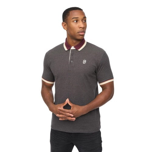 Front - Crosshatch Mens Chimlacks Polo Shirt