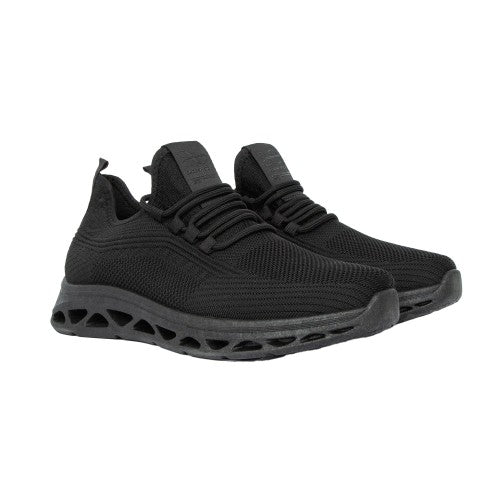 Front - Crosshatch Mens Trebedw Trainers