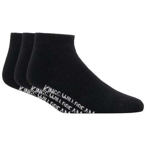 Front - Kings Will Dream Mens Ankle Socks (Pack of 3)