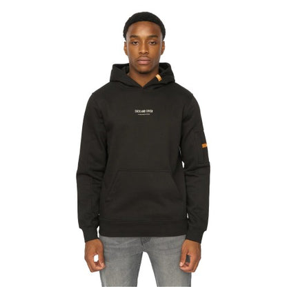 Front - Duck and Cover Mens Brammers V2 Hoodie
