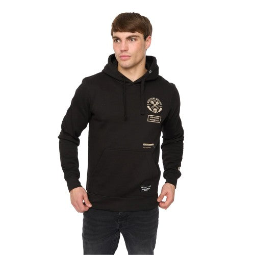 Front - Crosshatch Mens Moules Hoodie