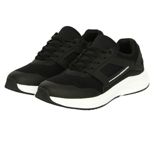 Front - Crosshatch Mens Holywell Flyknit Trainers