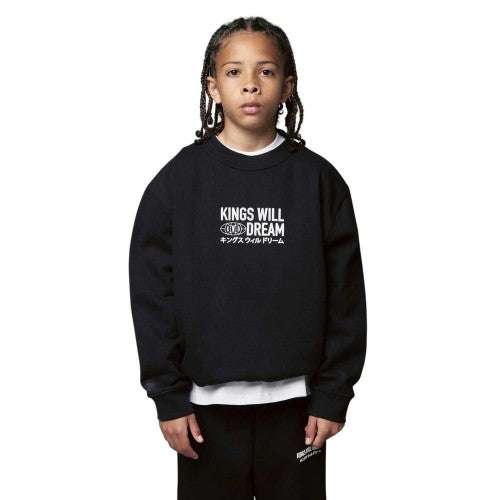 Front - Kings Will Dream Boys Studio Title Crew Neck Sweatshirt