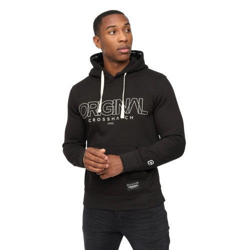 Front - Crosshatch Mens Carrimoore Hoodie