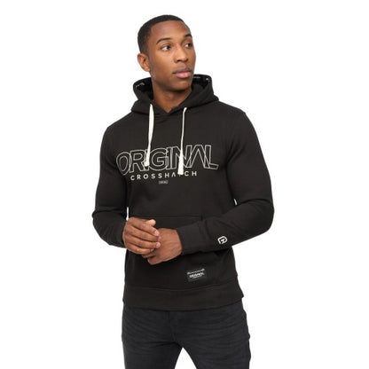 Front - Crosshatch Mens Carrimoore Hoodie