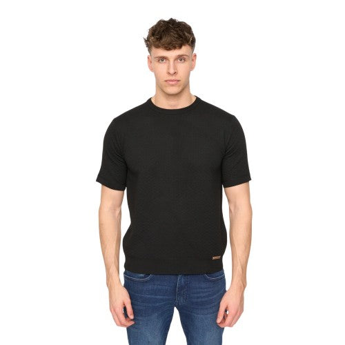 Front - Duck and Cover Mens Mataso Knitted T-Shirt