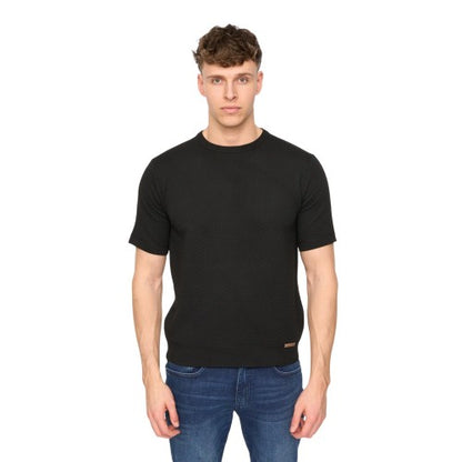 Front - Duck and Cover Mens Mataso Knitted T-Shirt