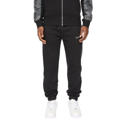Front - Crosshatch Mens Branton Jogging Bottoms