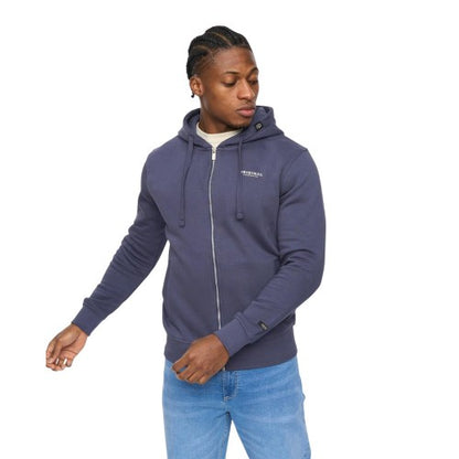 Front - Crosshatch Mens Allmoor Thru Full Zip Hoodie