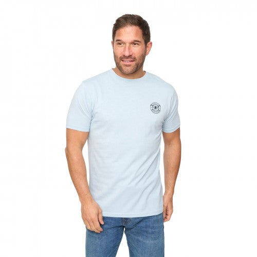 Front - Bewley & Ritch Mens Arkley Embroidered Logo Soft T-Shirt