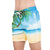 Front - Crosshatch Mens Dream Beach Swim Shorts