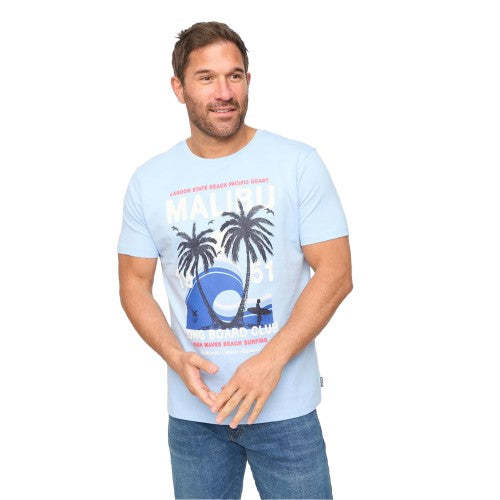 Front - Bewley & Ritch Mens Malwaves Relaxed Fit T-Shirt