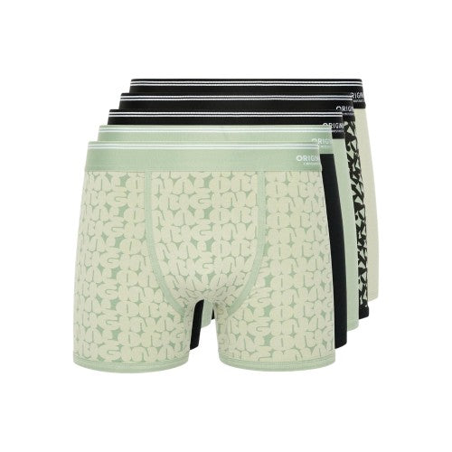 Front - Crosshatch Mens Dringal Boxer Shorts (Pack of 5)