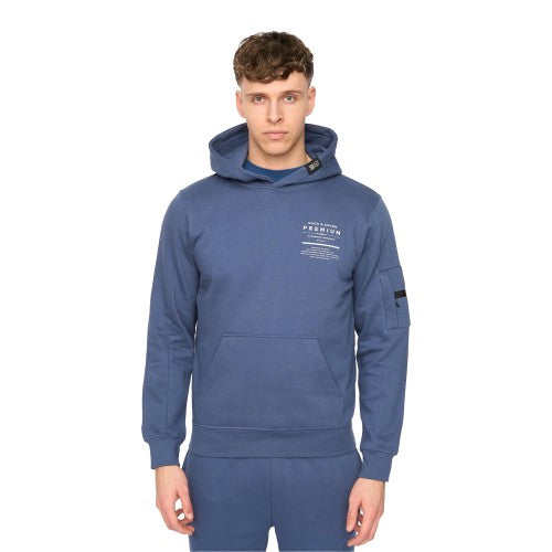 Front - Duck and Cover Mens Rayland Cotton Blend Hoodie