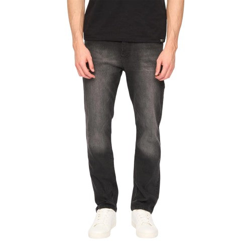 Front - Duck and Cover Mens Elix Cotton Denim Straight Leg Jeans