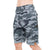 Front - Crosshatch Mens Watchford Camo Cargo Shorts