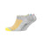 Front - Dunlop Womens/Ladies Cheveon Trainer Socks (Pack of 3)