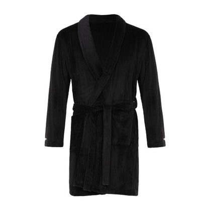 Front - Crosshatch Mens Sundberg Collared Robe
