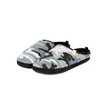 Front - Crosshatch Mens Padfoot Slippers