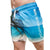 Front - Crosshatch Mens Shelford Tropical Island Swim Shorts